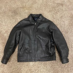 VINTAGE GAP LEATHER JACKET